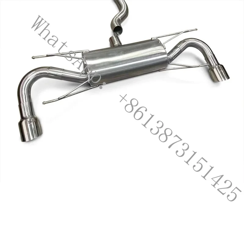 Stainless Steel Catback Exhaust Pipe RX-8 1.3 2003-2011 Exhaust System Sound Upgrade
Stainless Steel Catback Exhaust Pipe RX-8 1.3 2003-2011 Exhaust System Sound Upgrade