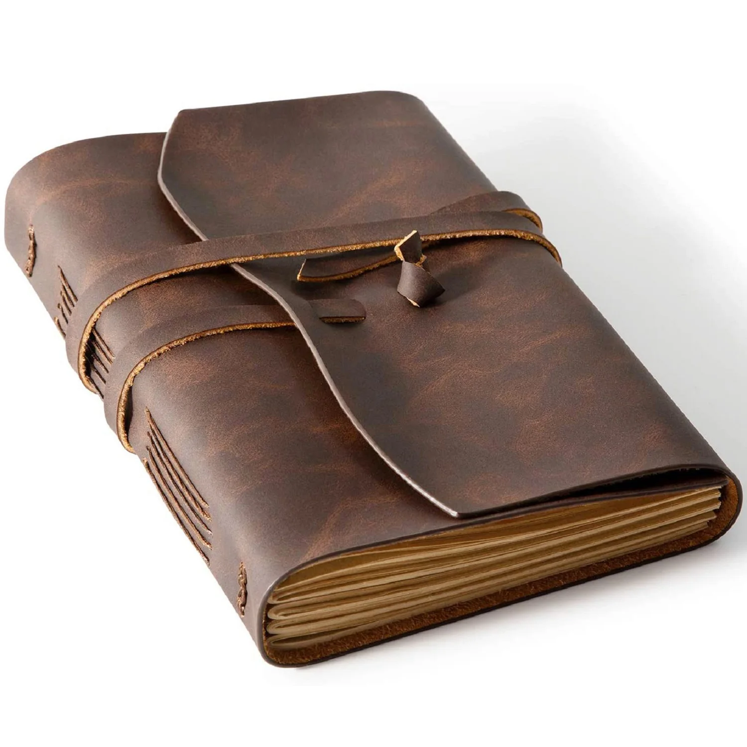 Makeasy Genuine Leather Journal Notebook A6/A7 Diary Journals for Writing Vintage Style Journal for Artists, Travelers
Makeasy Genuine Leather Journal Notebook A6/A7 Diary Journals for Writing Vintage Style Journal for Artists, Travelers