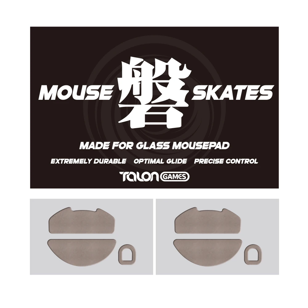 TALONGAMES Mouse Skates for Razer DeathAdder V4 Pro, for Glass Mousepads,6mm,High Durability, Low Noise, Curved Edge IWA
TALONGAMES Mouse Skates for Razer DeathAdder V4 Pro, for Glass Mousepads,6mm,High Durability, Low Noise, Curved Edge IWA