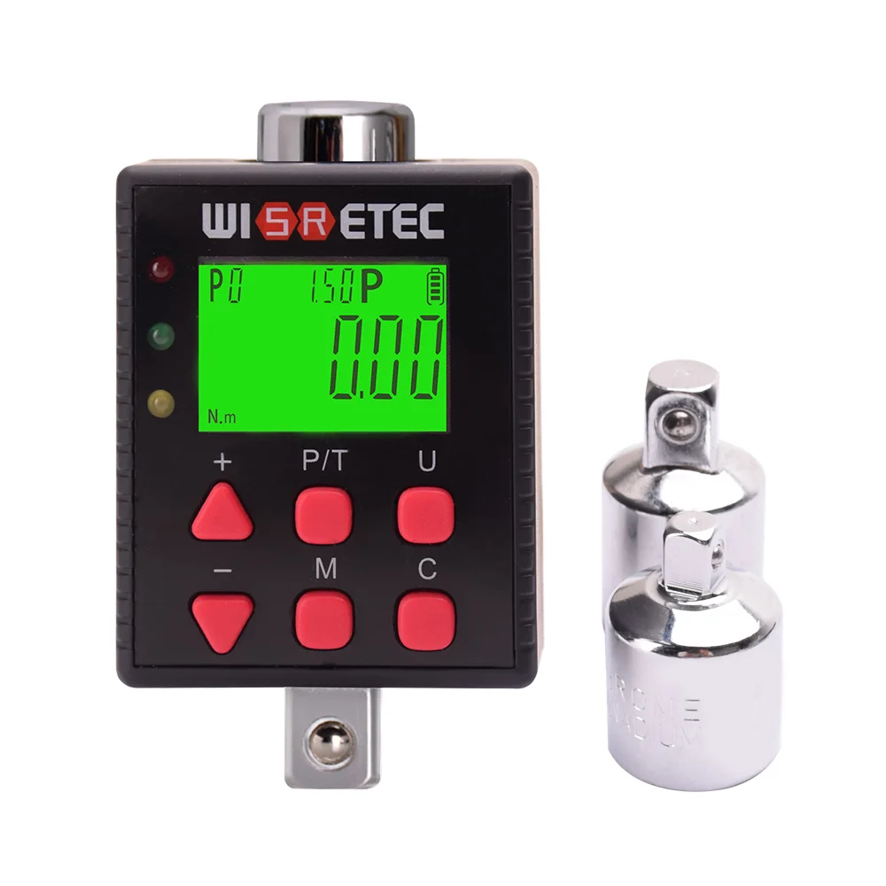 WISRETEC Electronic Digital Display Torque Wrench Torque Meter Torque Connector Torque 0.1-2000NM Torque Adapter
WISRETEC Electronic Digital Display Torque Wrench Torque Meter Torque Connector Torque 0.1-2000NM Torque Adapter