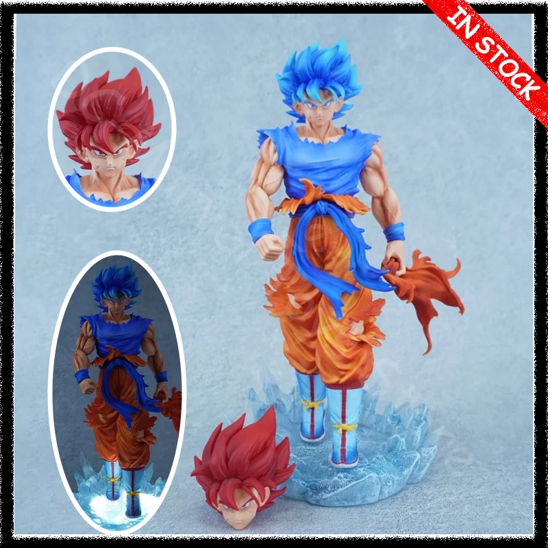 32cm Dragon Ball Z Kirin Ultra - Blue Goku Double Heads Goku Pvc Statue Action Figures Collection Toys Gift
32cm Dragon Ball Z Kirin Ultra - Blue Goku Double Heads Goku Pvc Statue Action Figures Collection Toys Gift