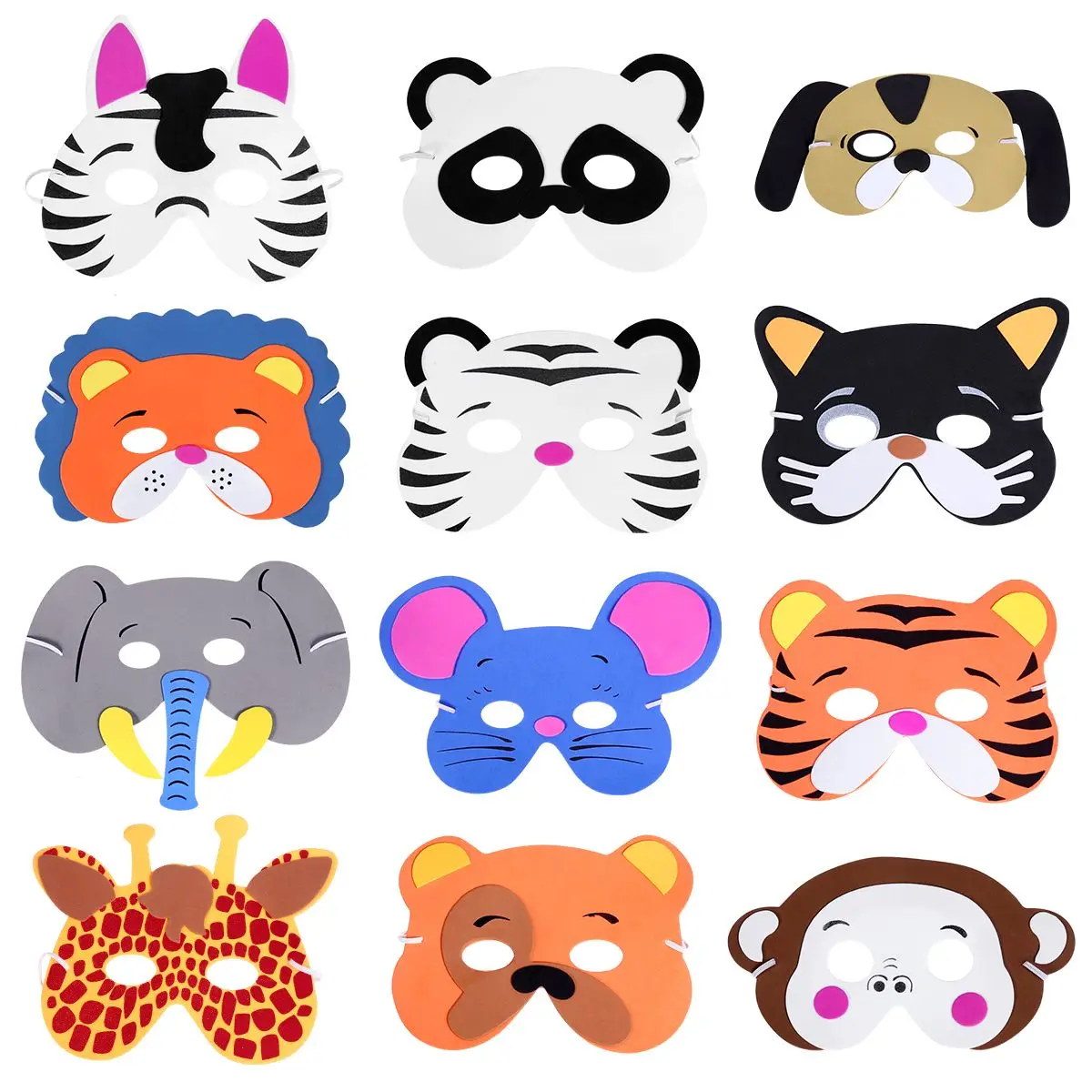 Children Animal Face Masks Kids Cartoon Party Carnival Costume Masquerade Ball Masks Soft Comfortable Stylish School 
Children Animal Face Masks Kids Cartoon Party Carnival Costume Masquerade Ball Masks Soft Comfortable Stylish School