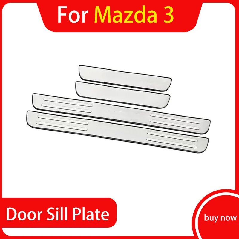 For Mazda 3 2013 2014 2015 2016 2017 Car Door Sill Scuff Plate Door Sill Pedal Trim Cover Sticker Stainless Steel Accessories
For Mazda 3 2013 2014 2015 2016 2017 Car Door Sill Scuff Plate Door Sill Pedal Trim Cover Sticker Stainless Steel Accessories