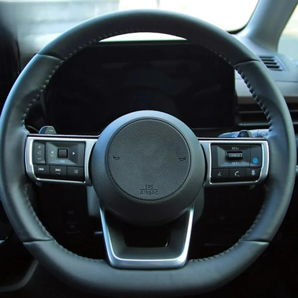 For Nissan Kicks 2025 ABS modified steering wheel button decoration frame car interior decoration accessories scratch resistant
For Nissan Kicks 2025 ABS modified steering wheel button decoration frame car interior decoration accessories scratch resistant