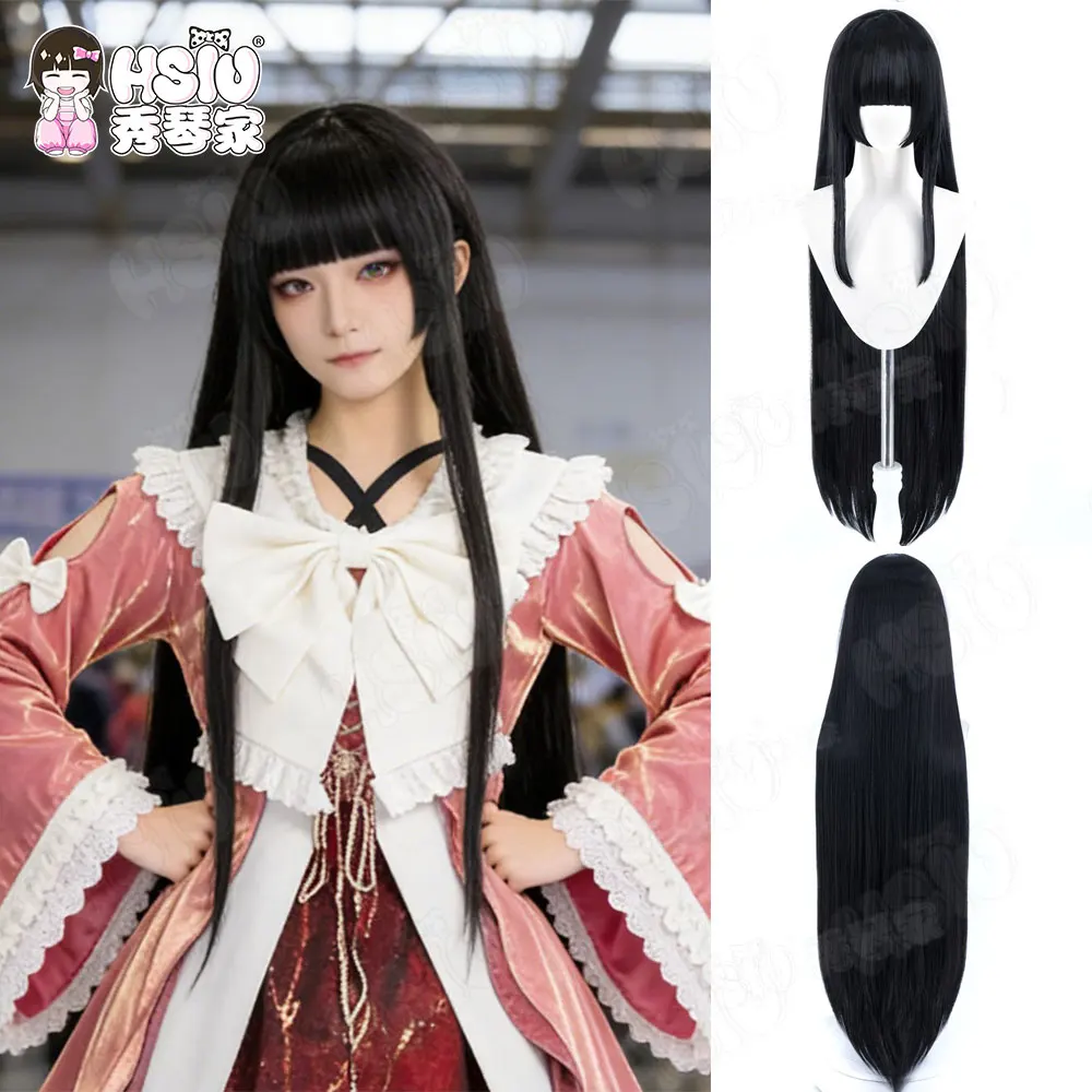 Premium Kaguya Houraisan Cosplay Wig 100cm Natural Black Long Hair High Density Synthetic Fiber Anime Game Hairpiece
Premium Kaguya Houraisan Cosplay Wig 100cm Natural Black Long Hair High Density Synthetic Fiber Anime Game Hairpiece
