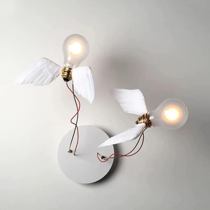 Novelty LED Wall Light Real White Feathers Indoor Decor Sconce Lamp for Hotel Parlor Dining Room Bedroom Wall Lights for Home
Novelty LED Wall Light Real White Feathers Indoor Decor Sconce Lamp for Hotel Parlor Dining Room Bedroom Wall Lights for Home