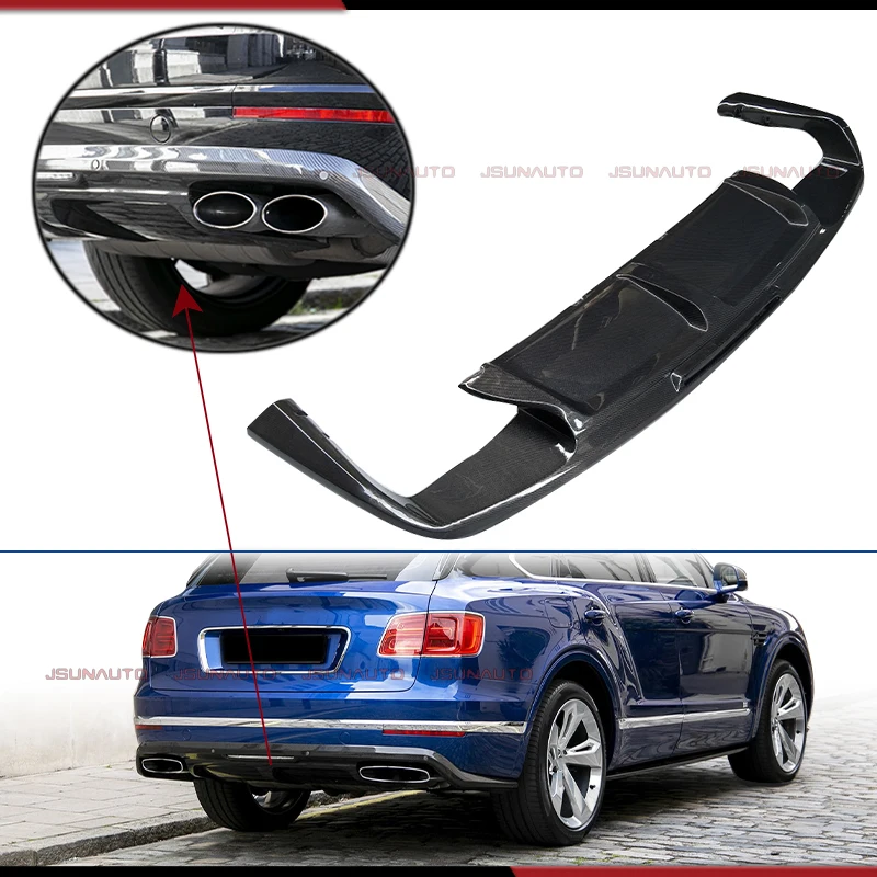  For Bentley Bentayga 2016-2019 Carbon Fiber Rear Diffuser For Bentayga Limited Edition Premium Version Automobile Body Kit
For Bentley Bentayga 2016-2019 Carbon Fiber Rear Diffuser For Bentayga Limited Edition Premium Version Automobile Body Kit