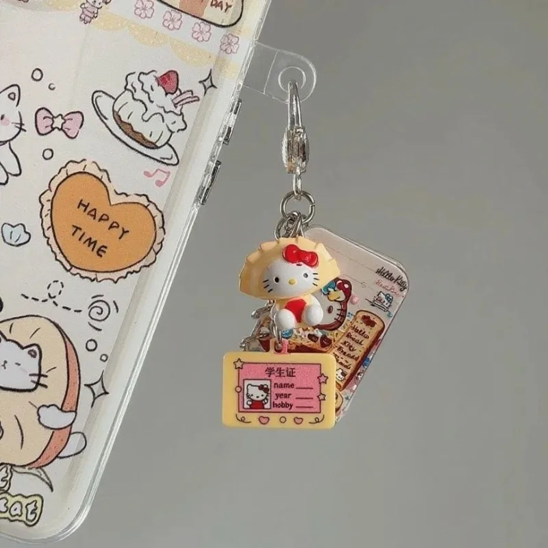 Kawaii Hello Kitty Sanrio Student Cute Cartoon Keychain Children Mobile Phone Pendant Decoration Bag Pendant Gift for Kids
Kawaii Hello Kitty Sanrio Student Cute Cartoon Keychain Children Mobile Phone Pendant Decoration Bag Pendant Gift for Kids