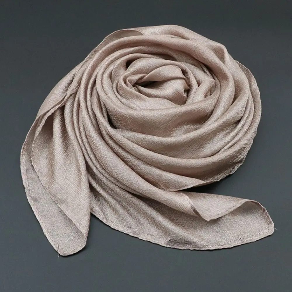 Fashion Pure Color Women Plain Scarf Head Wrap Foulard Female Sunscreen Shawl Linen Bandanas Plus Size Hijab
Fashion Pure Color Women Plain Scarf Head Wrap Foulard Female Sunscreen Shawl Linen Bandanas Plus Size Hijab