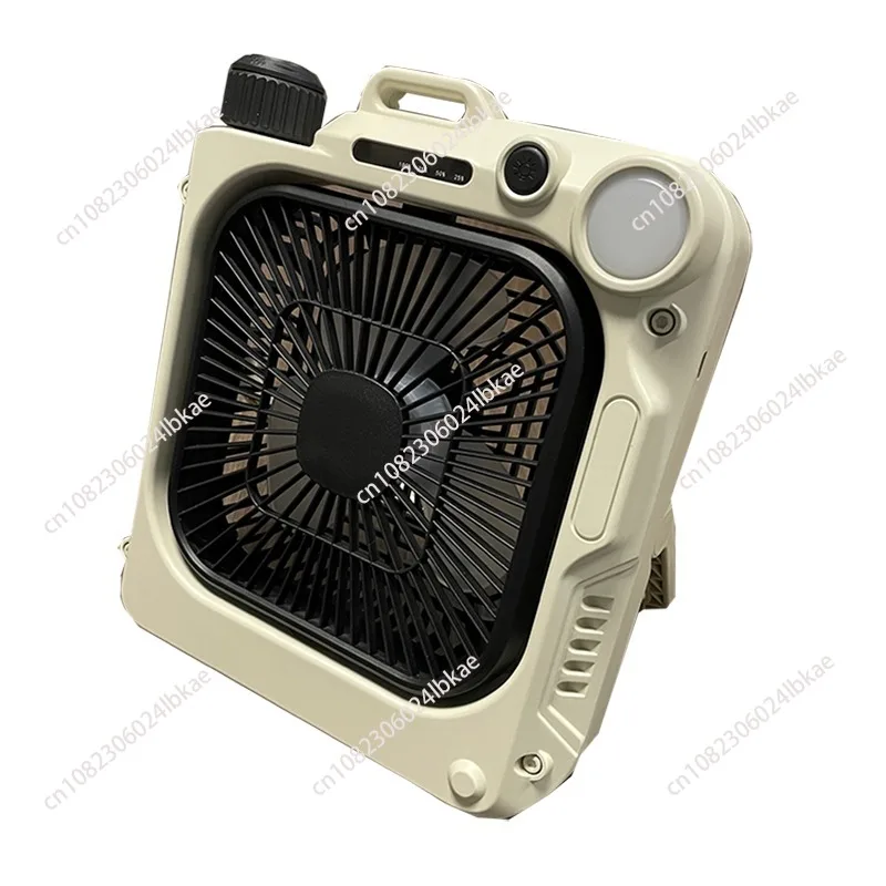 Outdoor desktop multi-function portable camping lighting silent rainproof fan light shaking USB charging with lithium battery
Outdoor desktop multi-function portable camping lighting silent rainproof fan light shaking USB charging with lithium battery