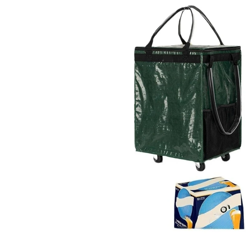 oversized shopping bag, special for supermarkets, foldable portable tug bag with wheels, large-capacity dirty clothes bag,
oversized shopping bag, special for supermarkets, foldable portable tug bag with wheels, large-capacity dirty clothes bag,