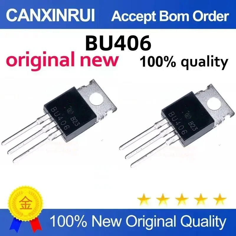 (5-100 pieces) Brand new stock BU406 BU406 TO-220
(5-100 pieces) Brand new stock BU406 BU406 TO-220
