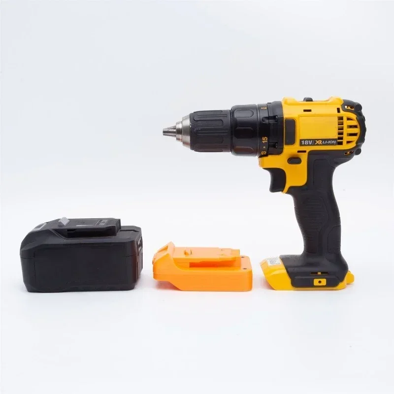 Wireless Portable Adapter For Ferrex 20V Li-Ion Battery Convert To DeWalt 18V Electric Drill Tools Adapter Accessories
Wireless Portable Adapter For Ferrex 20V Li-Ion Battery Convert To DeWalt 18V Electric Drill Tools Adapter Accessories