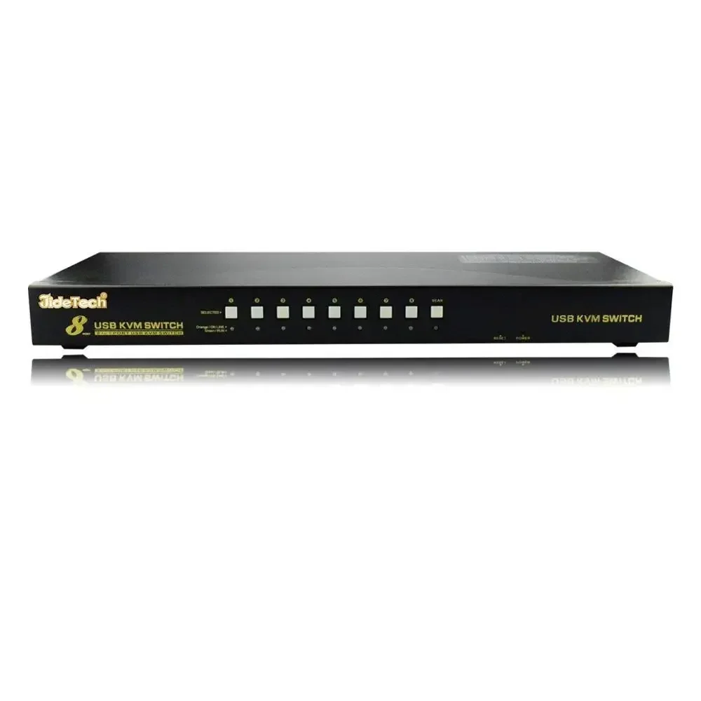 In stock JideTech KVM Switch VGA 8 Port Kits With 70 in KVM Cables for PC or Security Display Video and Audio Switching
In stock JideTech KVM Switch VGA 8 Port Kits With 70 in KVM Cables for PC or Security Display Video and Audio Switching