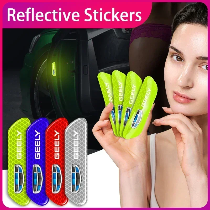 4pcs Car Door Reflective Strips security Warning Stickers For Geely Boyue Coolray Sx11X6 EX7 Emgrand X7 GC6 Car Goods
4pcs Car Door Reflective Strips security Warning Stickers For Geely Boyue Coolray Sx11X6 EX7 Emgrand X7 GC6 Car Goods