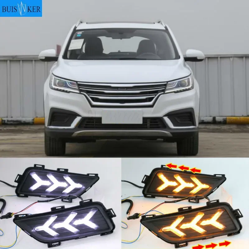 LED DRL Fog lamp driving lights with Yellow Turn Signal Function For Roewe RX3 2018 Daytime running lights
LED DRL Fog lamp driving lights with Yellow Turn Signal Function For Roewe RX3 2018 Daytime running lights