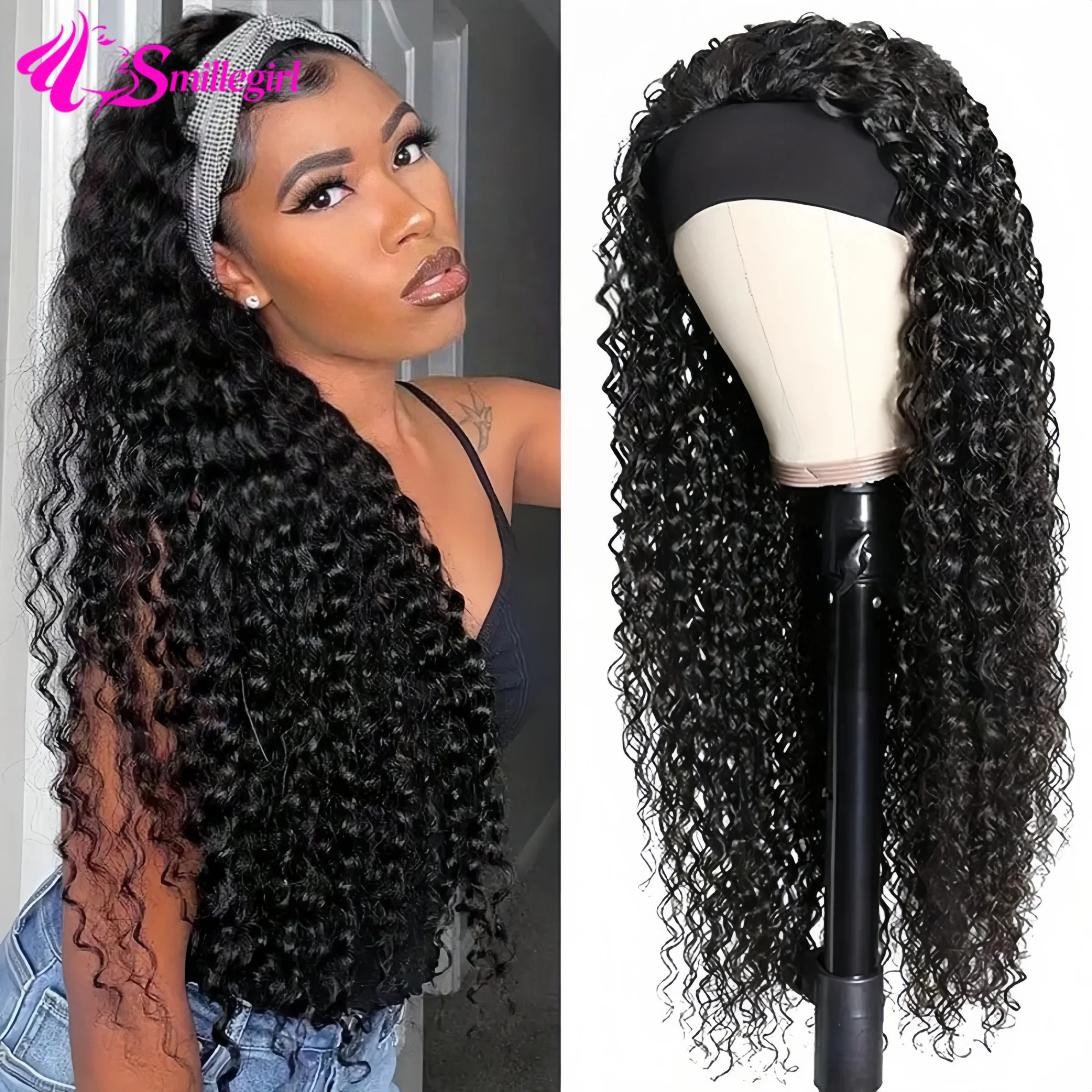 Curly Headband Wig Human Hair Natural Color Full Machine Made Human Hair Wigs For Black Women Easy to Go Beginner Friendly 38In
Curly Headband Wig Human Hair Natural Color Full Machine Made Human Hair Wigs For Black Women Easy to Go Beginner Friendly 38In