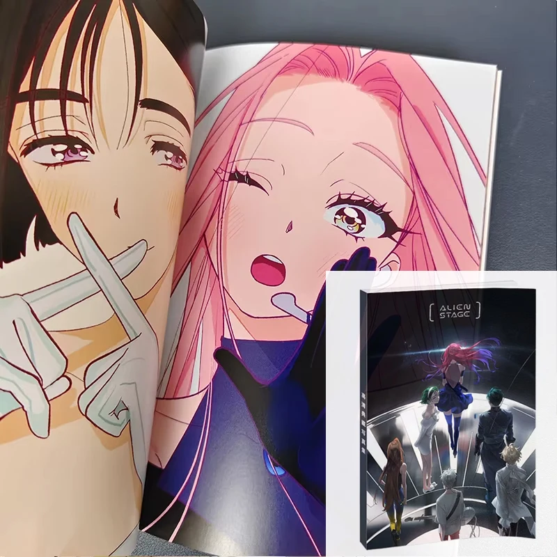 Alien Stage Book Art Collection Illustrations Artwork Album Manhwa Comic Cartoon 14x21cm 64 Page
Alien Stage Book Art Collection Illustrations Artwork Album Manhwa Comic Cartoon 14x21cm 64 Page