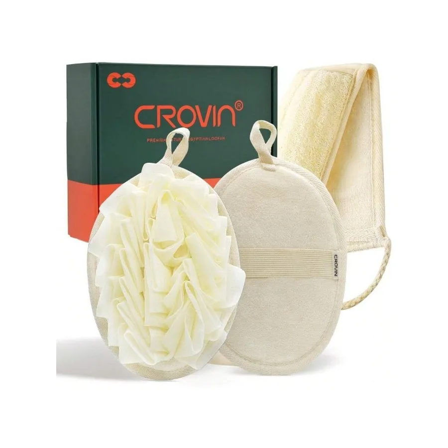 【New style】XAPY Mesh Pouf Body Onge Set - Redesign Bath Loofahs Shower Puffs 2 Pack And Eoliating Loofah Back Scrubber. How To
【New style】XAPY Mesh Pouf Body Onge Set - Redesign Bath Loofahs Shower Puffs 2 Pack And Eoliating Loofah Back Scrubber. How To
