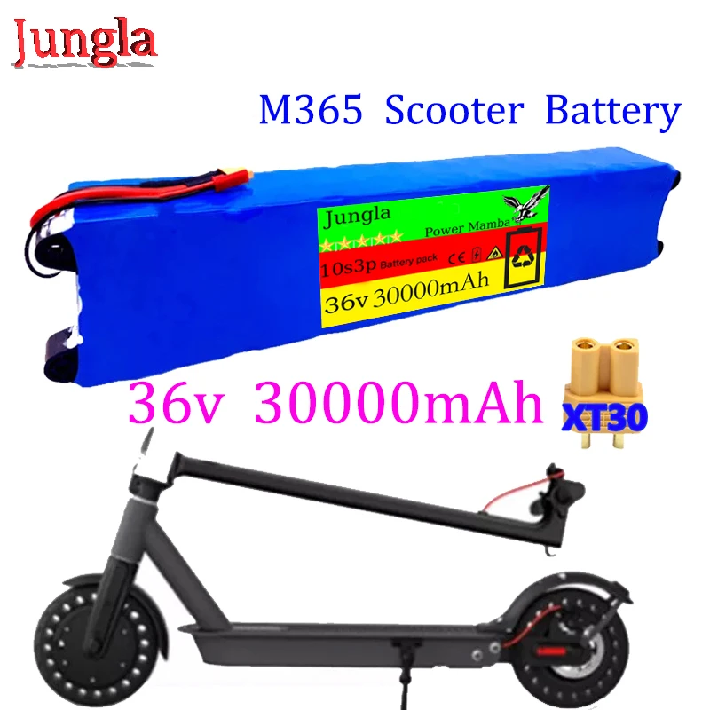 Powerful 10s3p Battery Pack for M365 Scooter with High Capacity 18650Li Ion Cells
Powerful 10s3p Battery Pack for M365 Scooter with High Capacity 18650Li Ion Cells