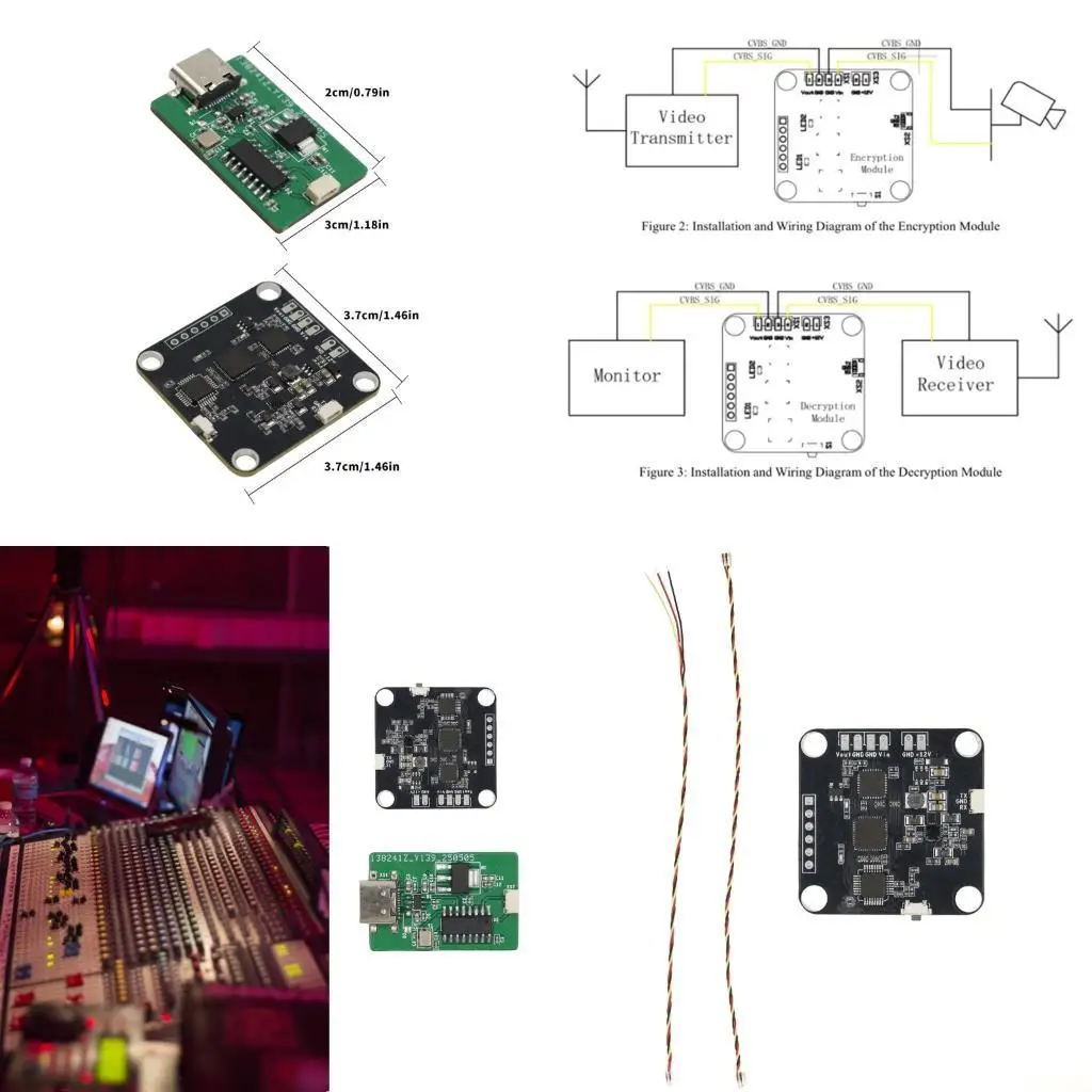 B03F Video Encryption Decryption Module Upgraded Security Plastic Housing Software Configurable Descrambling Module
B03F Video Encryption Decryption Module Upgraded Security Plastic Housing Software Configurable Descrambling Module