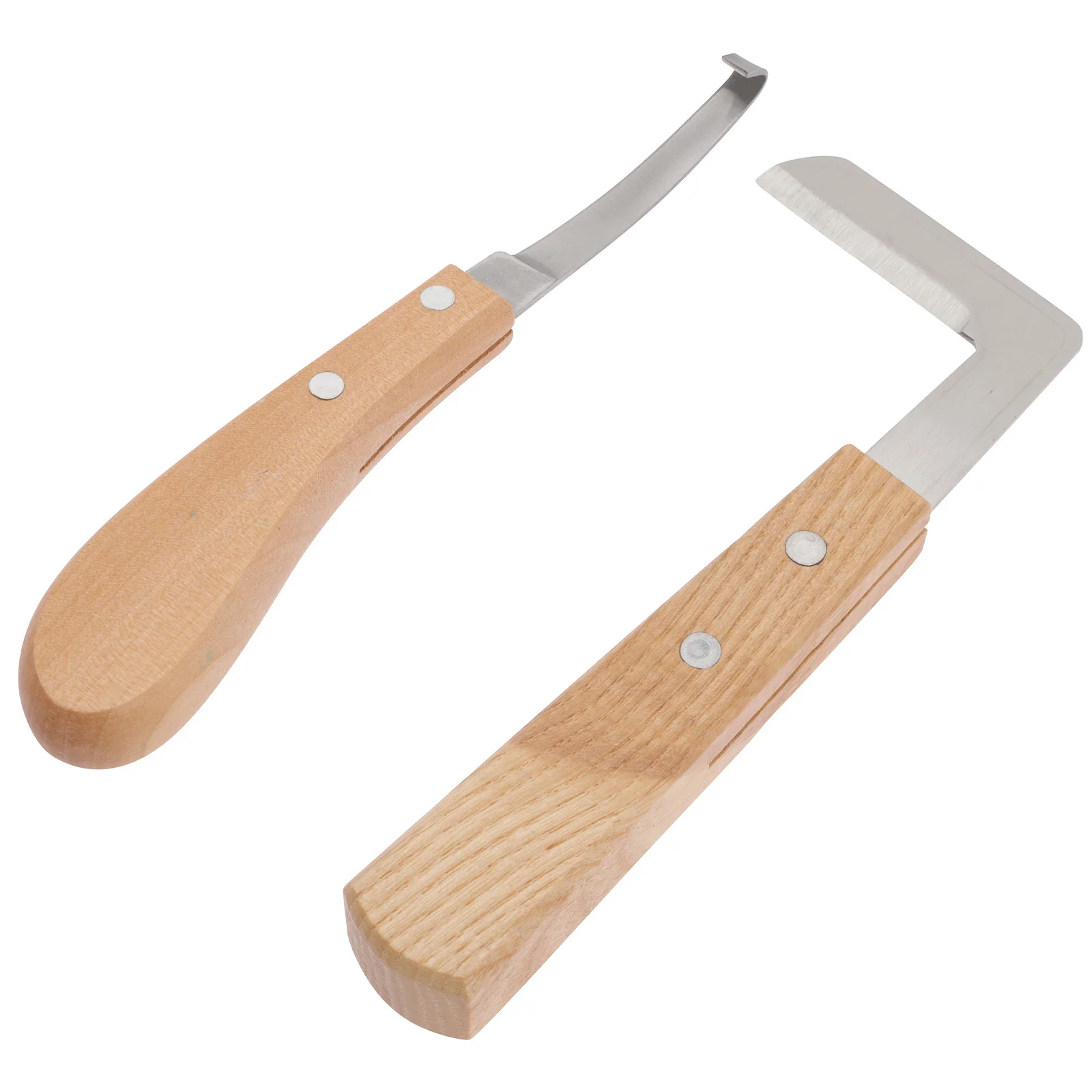 2Pcs Professional Horseshoe Trimmer Carbon Steel Wooden Handle Portable Horse Hoof Cutter Hoof Repairing Tool Fast Trimming Tool
2Pcs Professional Horseshoe Trimmer Carbon Steel Wooden Handle Portable Horse Hoof Cutter Hoof Repairing Tool Fast Trimming Tool