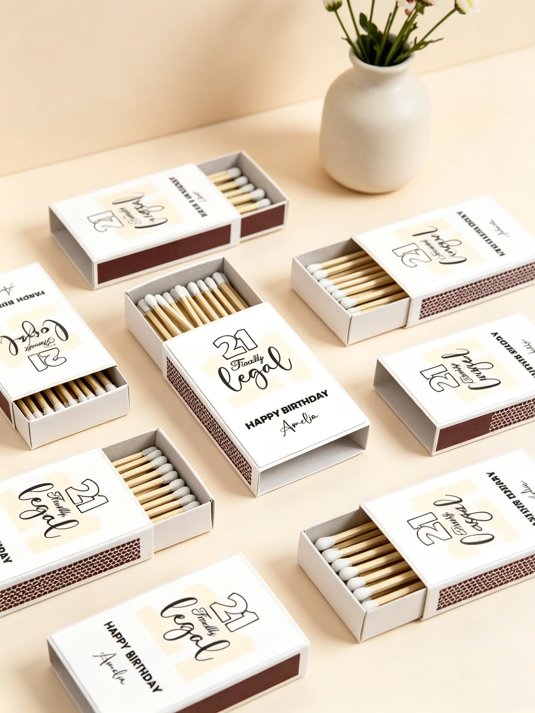 Personalized Martini 21st Birthday Match Boxes Custom Happy Birthday Matchbooks 21st Dirty 30th Party Favor
Personalized Martini 21st Birthday Match Boxes Custom Happy Birthday Matchbooks 21st Dirty 30th Party Favor