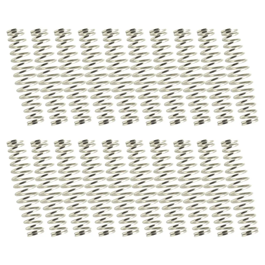 20pcs Garden Shears Spring Trimming Parts Replacement Springs for Pruners Hand Silver Stainless Steel Bypass Precision
20pcs Garden Shears Spring Trimming Parts Replacement Springs for Pruners Hand Silver Stainless Steel Bypass Precision