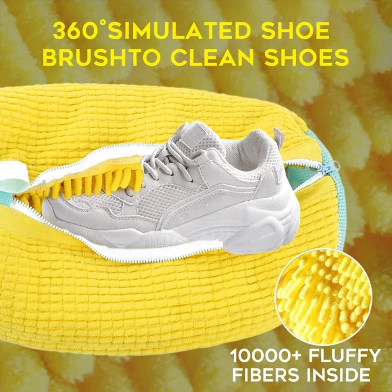 New Washing Shoes Bag Cotton Laundry Net Fluffy fibers Easily remove dirt Washing Bags Anti-deformation Shoes Clothes Organizer
New Washing Shoes Bag Cotton Laundry Net Fluffy fibers Easily remove dirt Washing Bags Anti-deformation Shoes Clothes Organizer