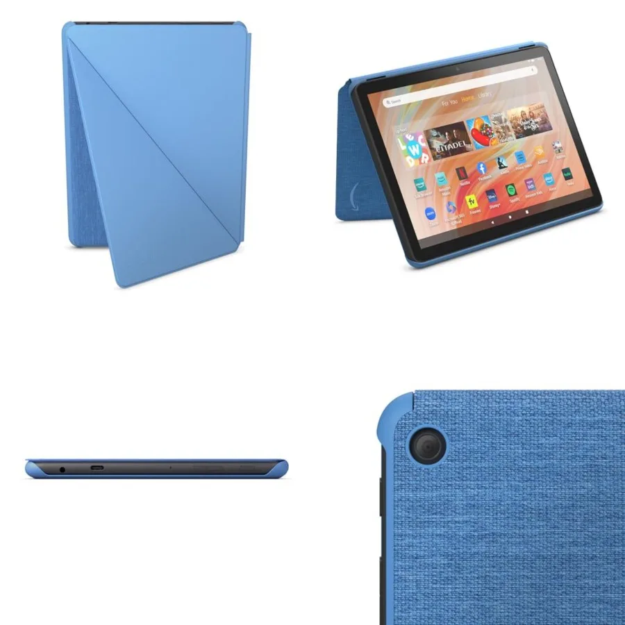 Fire HD 10 Tablet Protective Cover (Only compatible with 13th generation tablet, 2023 release) - Ocean
Fire HD 10 Tablet Protective Cover (Only compatible with 13th generation tablet, 2023 release) - Ocean