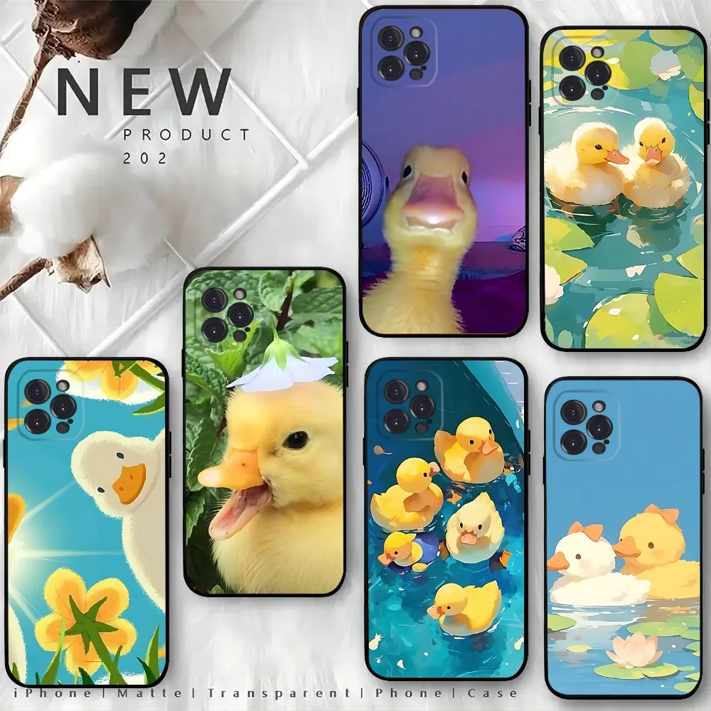 Yellow Duck Cute Phone Case For iPhone 16,15,14,13,12 Mini 11 Pro XR,X,XS,MAX 7,8 Plus Silicone Cover Soft Black
Yellow Duck Cute Phone Case For iPhone 16,15,14,13,12 Mini 11 Pro XR,X,XS,MAX 7,8 Plus Silicone Cover Soft Black