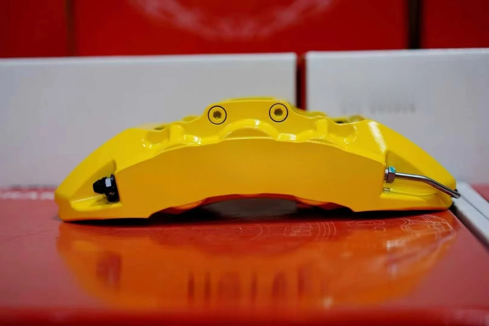 New MT6 Split-type Forged Street Calipers 6 Pistons Stainless Steel Lightweight Big Brake Kit 355/378mm Discs 1 Year Warranty
New MT6 Split-type Forged Street Calipers 6 Pistons Stainless Steel Lightweight Big Brake Kit 355/378mm Discs 1 Year Warranty