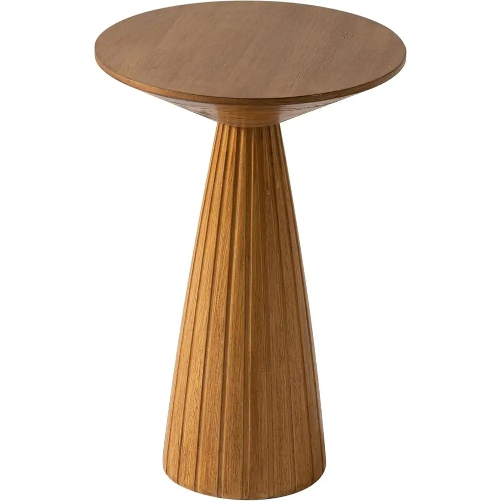 i Pedestal Table, Small End Table - Drink Stand with Round Wood TableTop & ern Textured inish or Small Spaces, Walnut
i Pedestal Table, Small End Table - Drink Stand with Round Wood TableTop & ern Textured inish or Small Spaces, Walnut