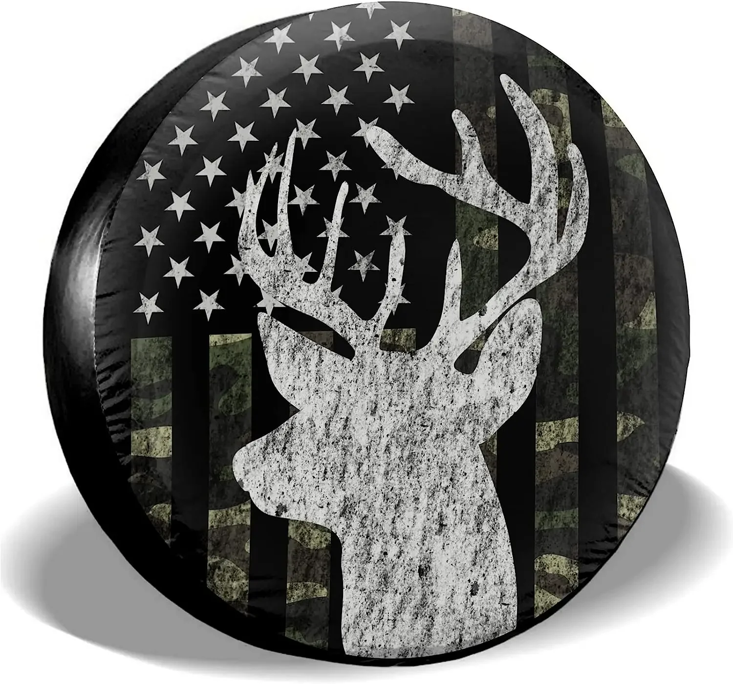 American Flag Elk Spare Tire Cover Protectors Covers Waterproof Covers Universal Fit for Trailer Rv SUV Truck Camper Travel
American Flag Elk Spare Tire Cover Protectors Covers Waterproof Covers Universal Fit for Trailer Rv SUV Truck Camper Travel