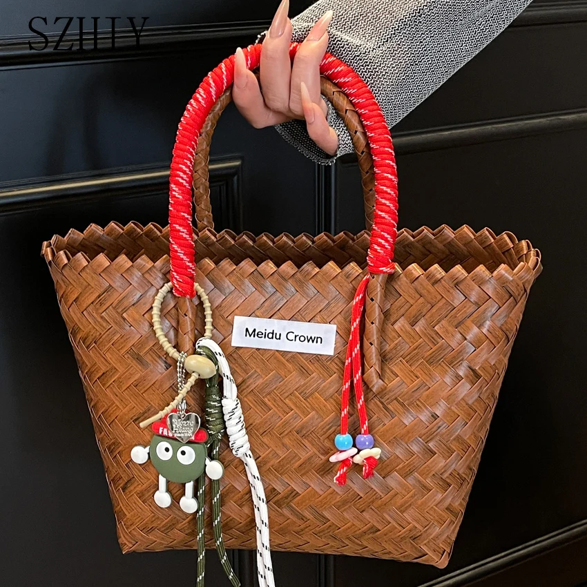 Summer Woven Handbag Women Small Bag Fashionable Designer Vacation Pocket Bohemian Style Beach Bag Pochette Femme Luxe Torebki
Summer Woven Handbag Women Small Bag Fashionable Designer Vacation Pocket Bohemian Style Beach Bag Pochette Femme Luxe Torebki