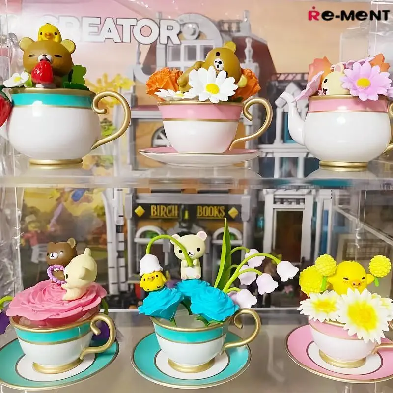В наличии Re-Ment Rilakkuma Flower Cup Kawaii, милая слепая коробка, игрушки, фигурки аниме, модель игрушки, коллекционные украшения, праздничные подарки
В наличии Re-Ment Rilakkuma Flower Cup Kawaii, милая слепая коробка, игрушки, фигурки аниме, модель игрушки, коллекционные украшения, праздничные подарки