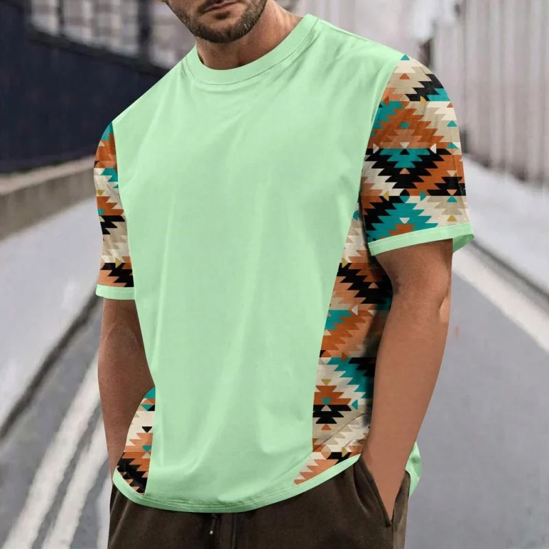 3D Printed Retro Ethnic T-Shirt For Men Color Block Graphic Tees Casual Harajuku Loose Round Neck T Shirts Short Sleeve Tops
3D Printed Retro Ethnic T-Shirt For Men Color Block Graphic Tees Casual Harajuku Loose Round Neck T Shirts Short Sleeve Tops