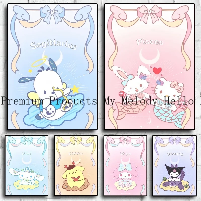 Sanrio Series Hello Kitty Coolomi Melody Anime Poster Canvas Painting Prints Cartoon Wall Art Picture Kids Room Home Decor Gifts
Sanrio Series Hello Kitty Coolomi Melody Anime Poster Canvas Painting Prints Cartoon Wall Art Picture Kids Room Home Decor Gifts
