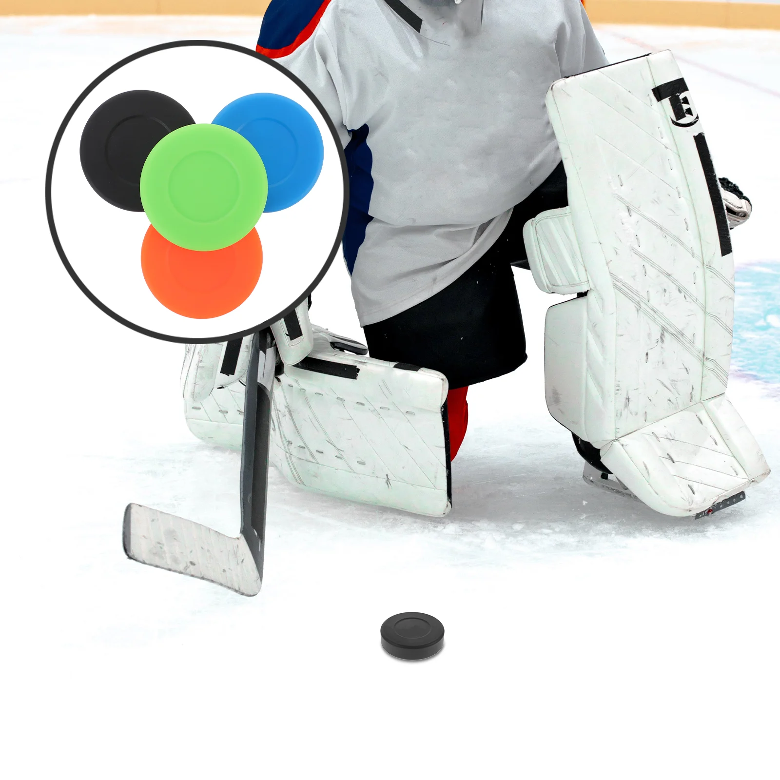 4 Pcs Roller Hockey Puck Ice Flat Ball Outdoor Sports Supplies Major Training Accessory
4 Pcs Roller Hockey Puck Ice Flat Ball Outdoor Sports Supplies Major Training Accessory