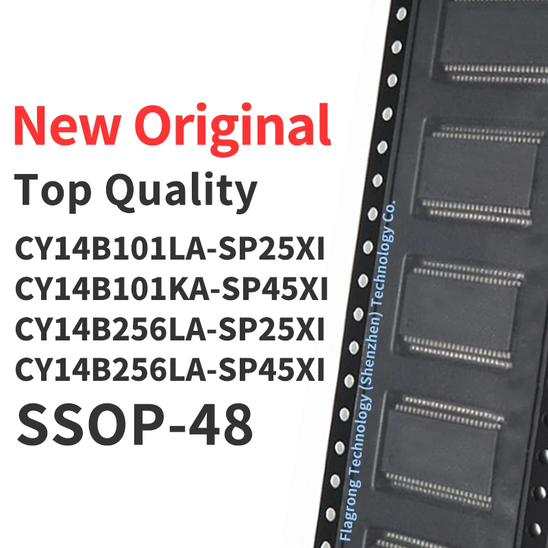 1 Piece CY14B101LA-SP25XI CY14B101KA-SP45XI CY14B256LA-SP25XI CY14B256LA-SP45XI SSOP-48 Chip IC New Original
1 Piece CY14B101LA-SP25XI CY14B101KA-SP45XI CY14B256LA-SP25XI CY14B256LA-SP45XI SSOP-48 Chip IC New Original