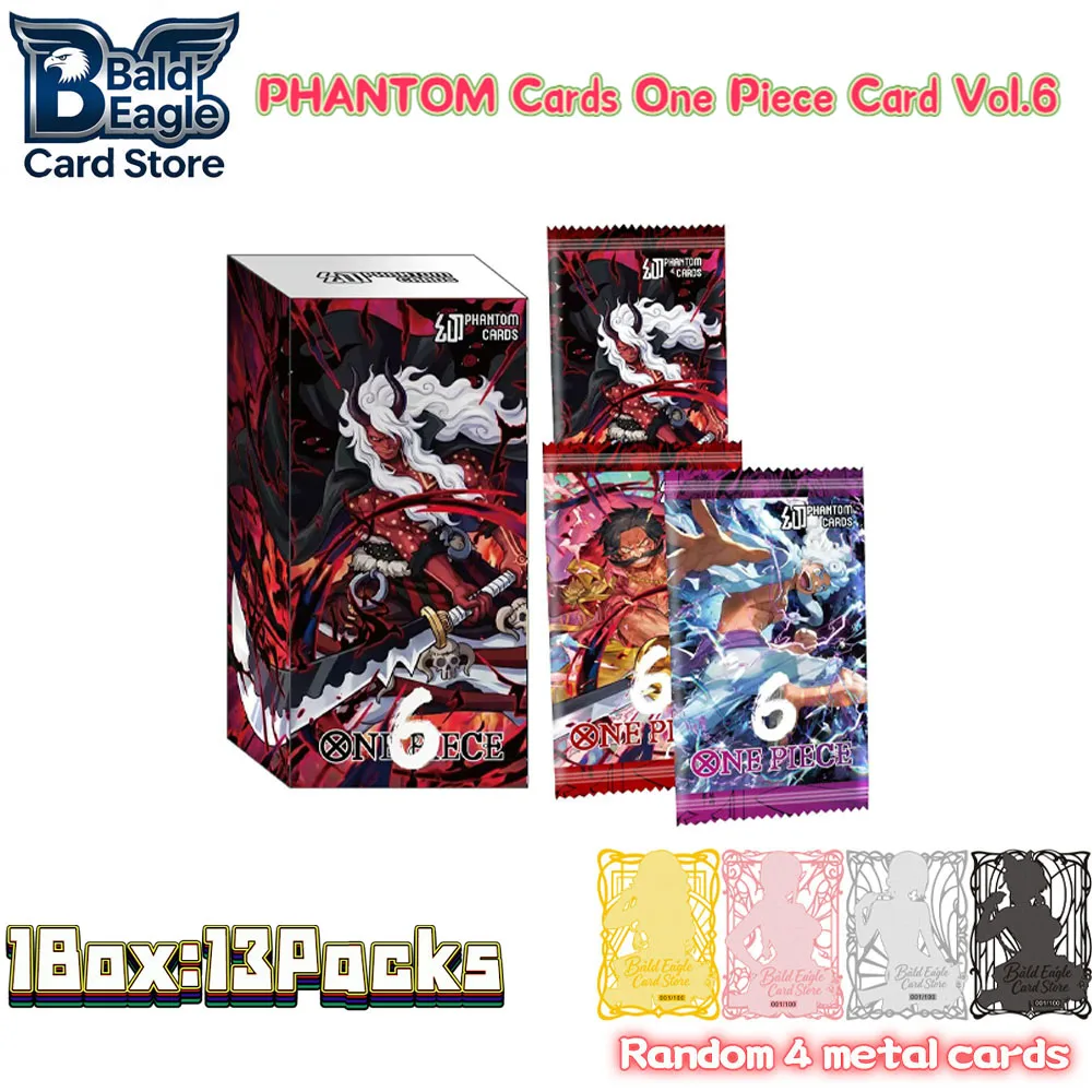 Wholesale PHANTOM Cards One Piece Cards Vol.6 Anime Character Peripheral Game Collection Card Toy Gift
Wholesale PHANTOM Cards One Piece Cards Vol.6 Anime Character Peripheral Game Collection Card Toy Gift