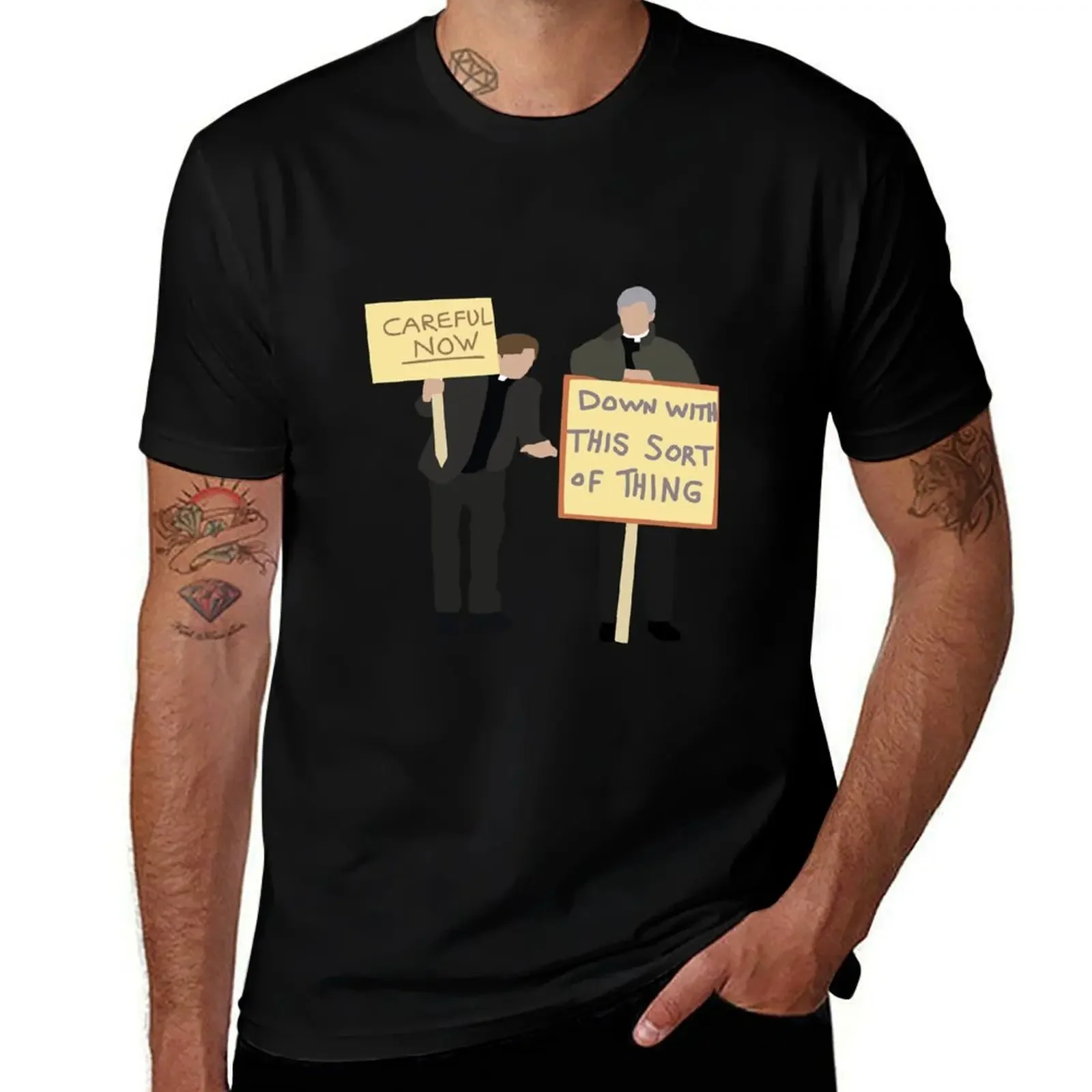 Father Ted - Careful Now T-Shirt basketball graphic tees T-shirts oversize T-shirts man men workout shirt
Father Ted - Careful Now T-Shirt basketball graphic tees T-shirts oversize T-shirts man men workout shirt