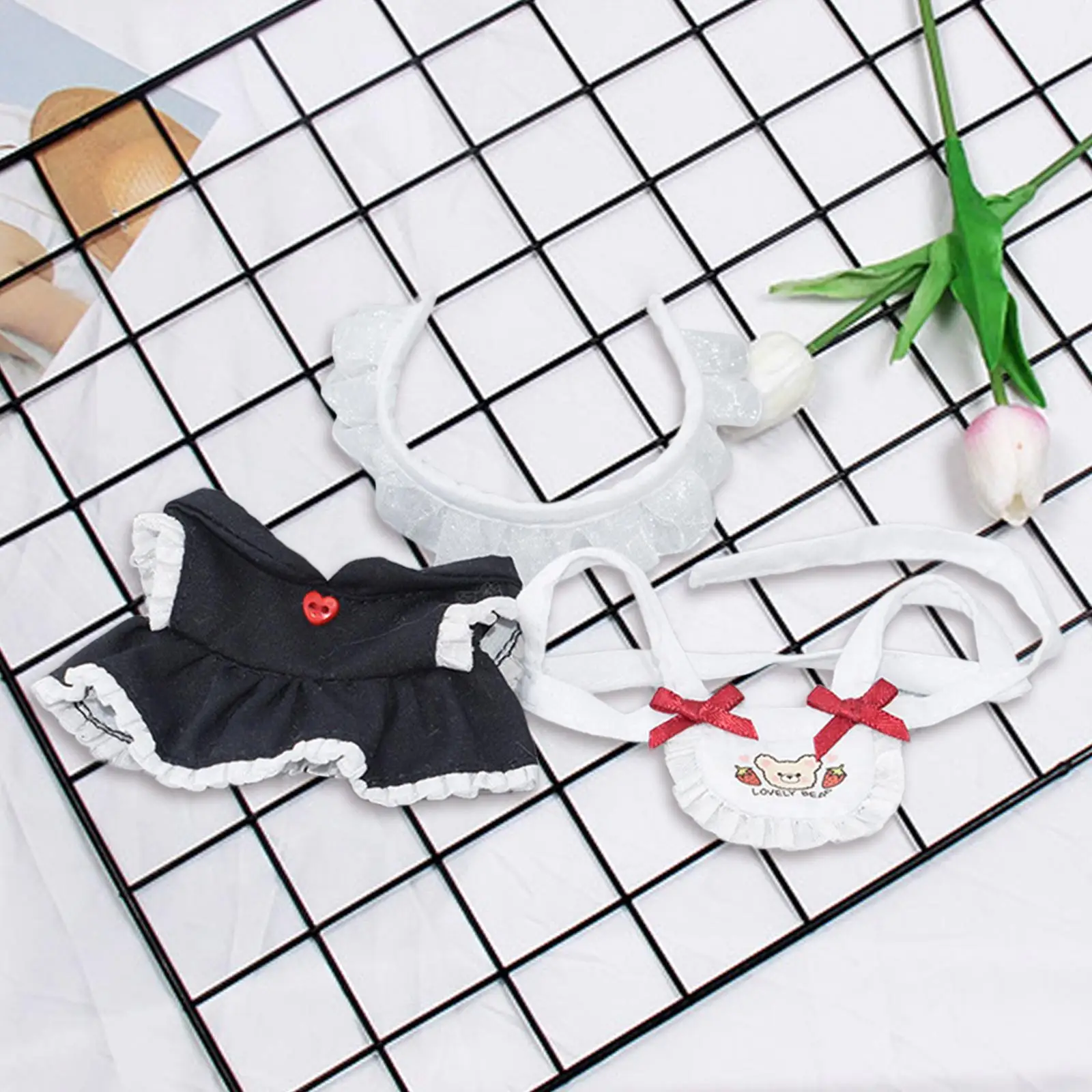 6.69inch Doll Clothes Doll Accessories Comfortable Soft Fashion Stylish Girl Doll Clothes Servant Girl Clothing Housemaid Suit
6.69inch Doll Clothes Doll Accessories Comfortable Soft Fashion Stylish Girl Doll Clothes Servant Girl Clothing Housemaid Suit