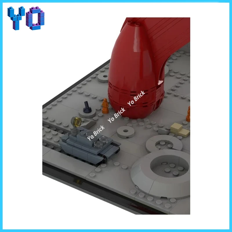 Moon Landing Base MOC Building Blocks, Futuristic Space Exploration Base, Detailed Module Layout for Hobby Collection
Moon Landing Base MOC Building Blocks, Futuristic Space Exploration Base, Detailed Module Layout for Hobby Collection