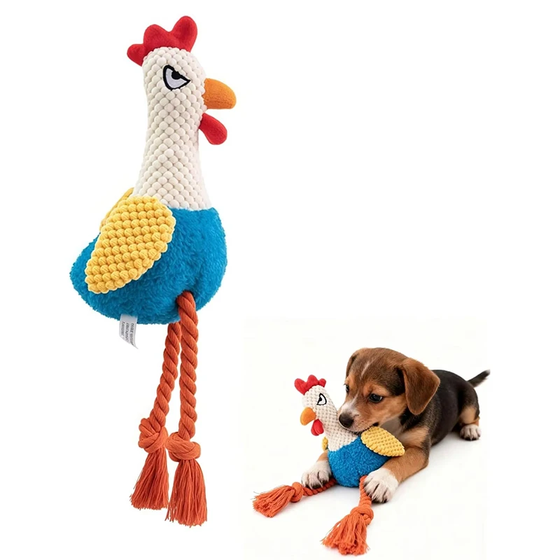 Plush Flamingo Dog Toys Squeaky Stuffed Animal with Rope Legs Interactive Chew Toy Accompanying for Small Medium Dogs Pet Toys
Plush Flamingo Dog Toys Squeaky Stuffed Animal with Rope Legs Interactive Chew Toy Accompanying for Small Medium Dogs Pet Toys