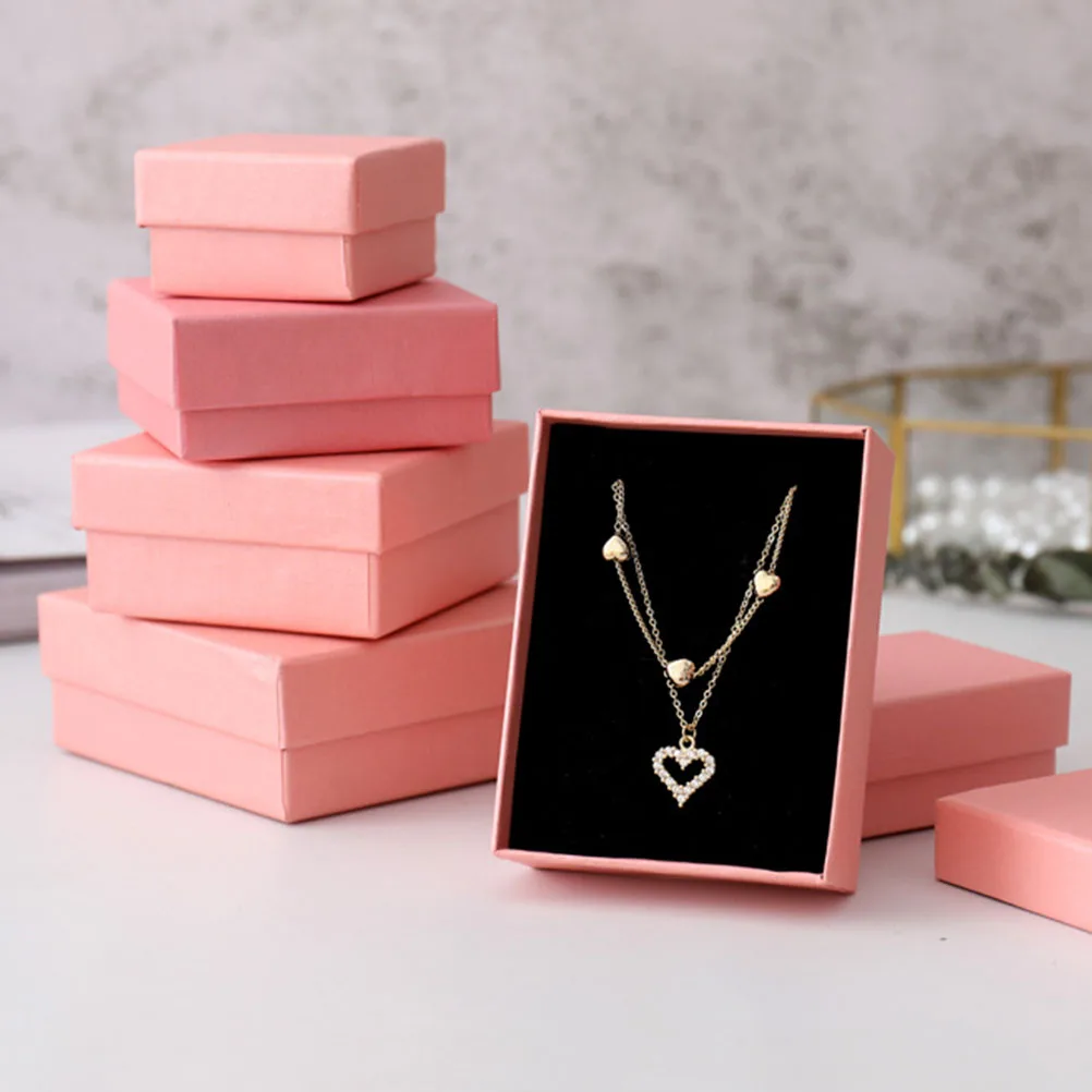 6pcs Jewelry Box Gift 7x7x3cm Durable Reusable Storage Small Boxes Gifts Earring Necklace Packaging Christmas
6pcs Jewelry Box Gift 7x7x3cm Durable Reusable Storage Small Boxes Gifts Earring Necklace Packaging Christmas