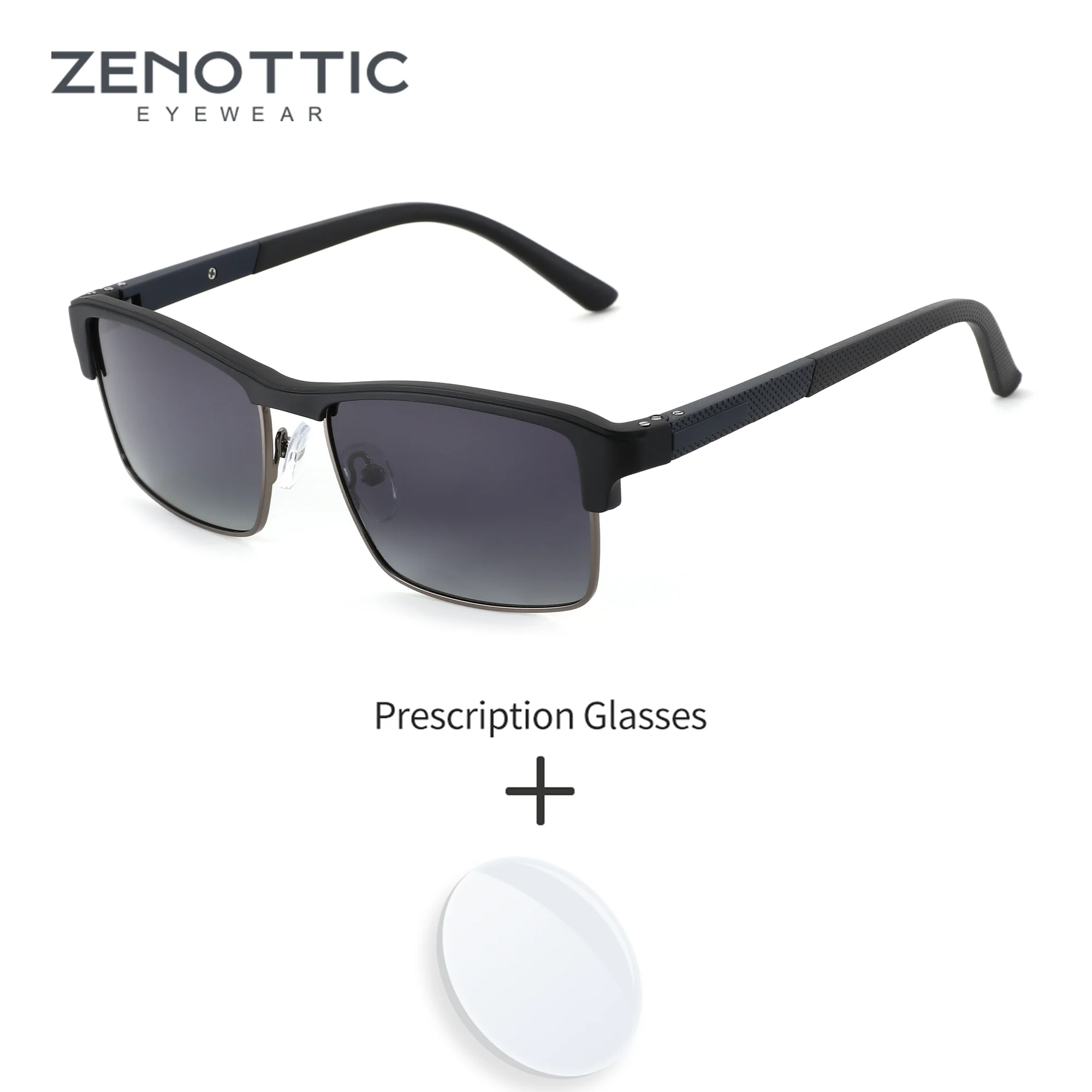 ZENOTTIC L Size Stylish Square TR90 UV400 Polarized Sunglasses Prescription For Men Trend Myopia Optical Sun Glasses
ZENOTTIC L Size Stylish Square TR90 UV400 Polarized Sunglasses Prescription For Men Trend Myopia Optical Sun Glasses