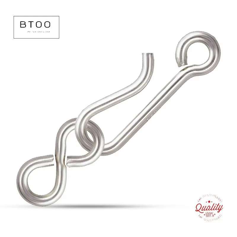 925 Sterling Silver Hook and Eye Clasps Silver Button Jewelry Accessories Supplies for Bracelets Necklace Making Findings
925 Sterling Silver Hook and Eye Clasps Silver Button Jewelry Accessories Supplies for Bracelets Necklace Making Findings