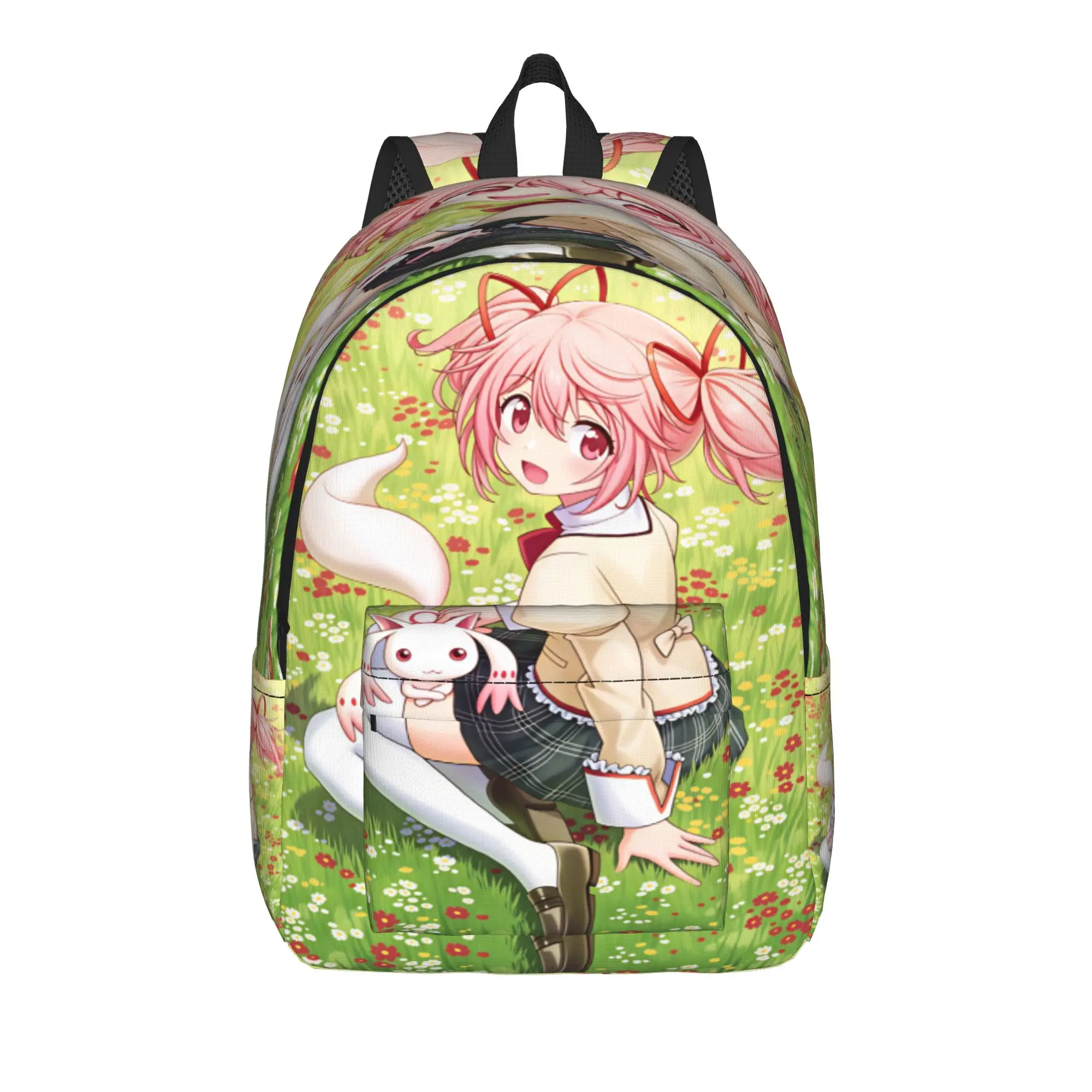 Anime Puella Magi Madoka Magica Backpack Leisure Backpacks Women Men Hiking Pattern High School Bags Colorful Rucksack
Anime Puella Magi Madoka Magica Backpack Leisure Backpacks Women Men Hiking Pattern High School Bags Colorful Rucksack