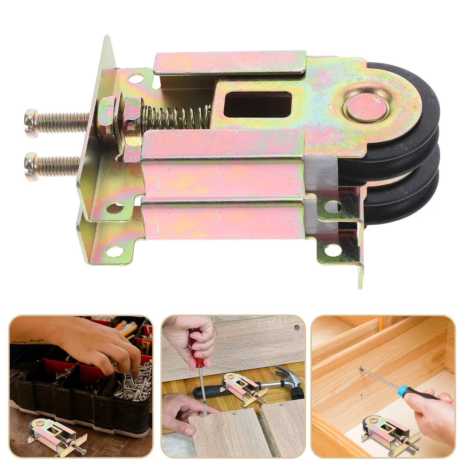 2Pcs Closet Door Rollers Sliding Replacement Ball Bearing Wheels Adjustable Height Quiet Smooth Operation Compatible Wood Metal
2Pcs Closet Door Rollers Sliding Replacement Ball Bearing Wheels Adjustable Height Quiet Smooth Operation Compatible Wood Metal